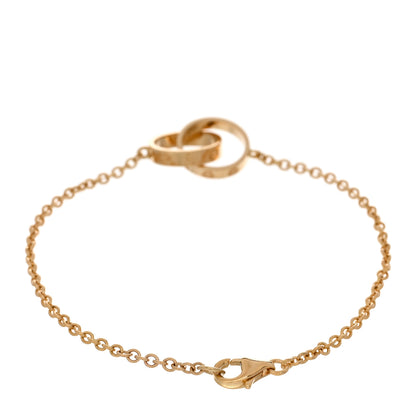 Cartier 18K Yellow Gold Interlocking LOVE Bracelet 2 of 3