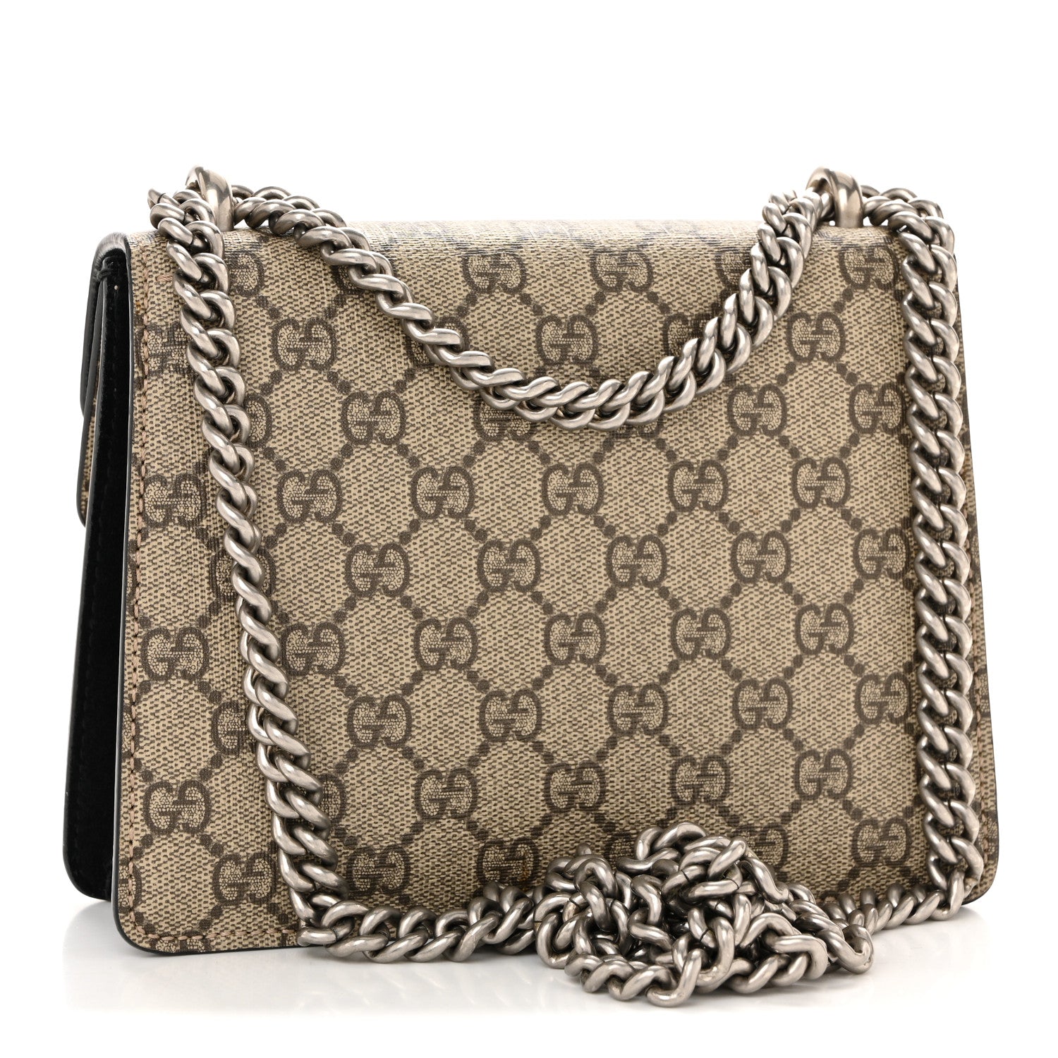 Gucci GG Supreme Monogram Mini Dionysus Shoulder Bag Black 3 of 11
