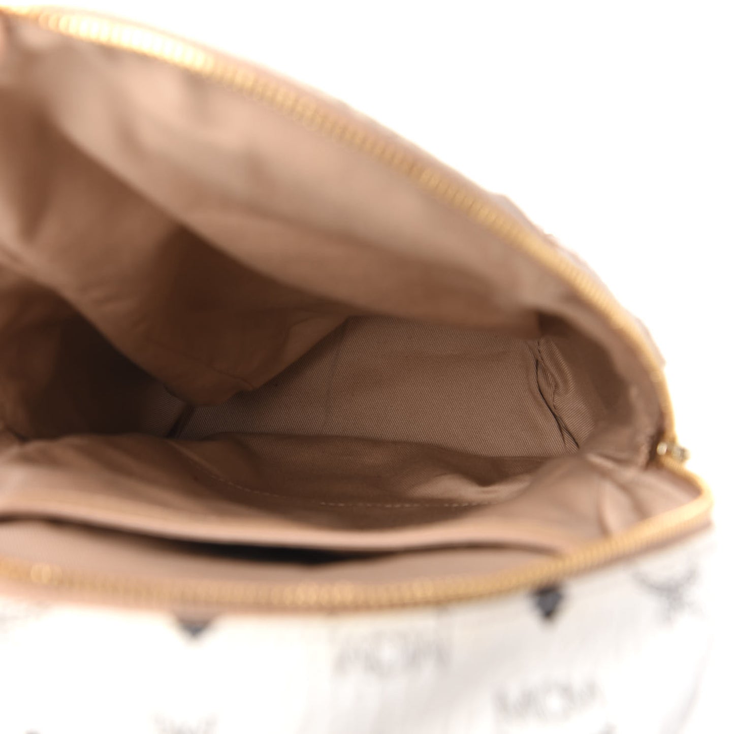 Visetos Spot Medium Sling Bag Beige White