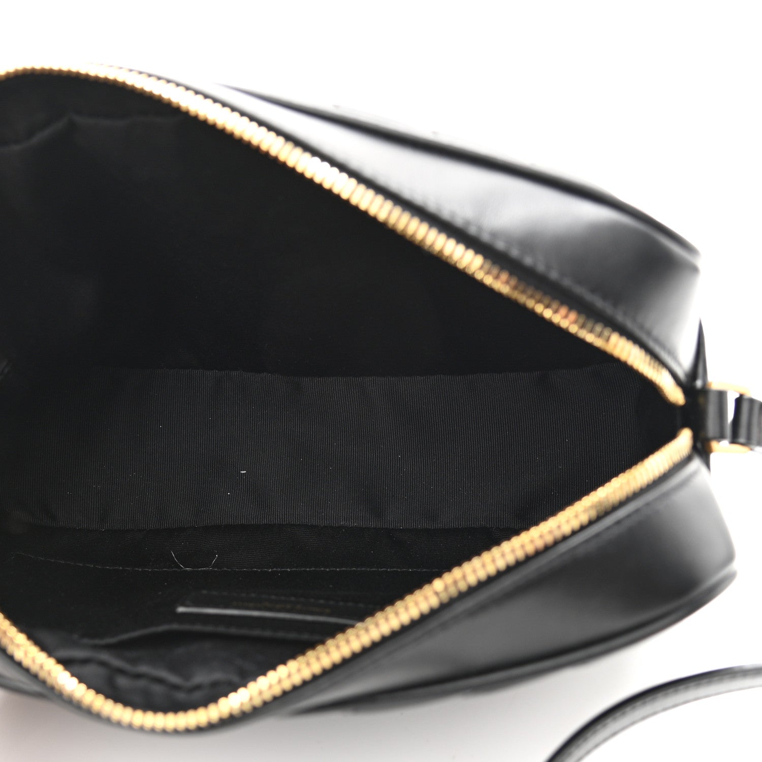 Saint Laurent Calfskin Matelasse Monogram Lou Camera Bag Black 5 of 10