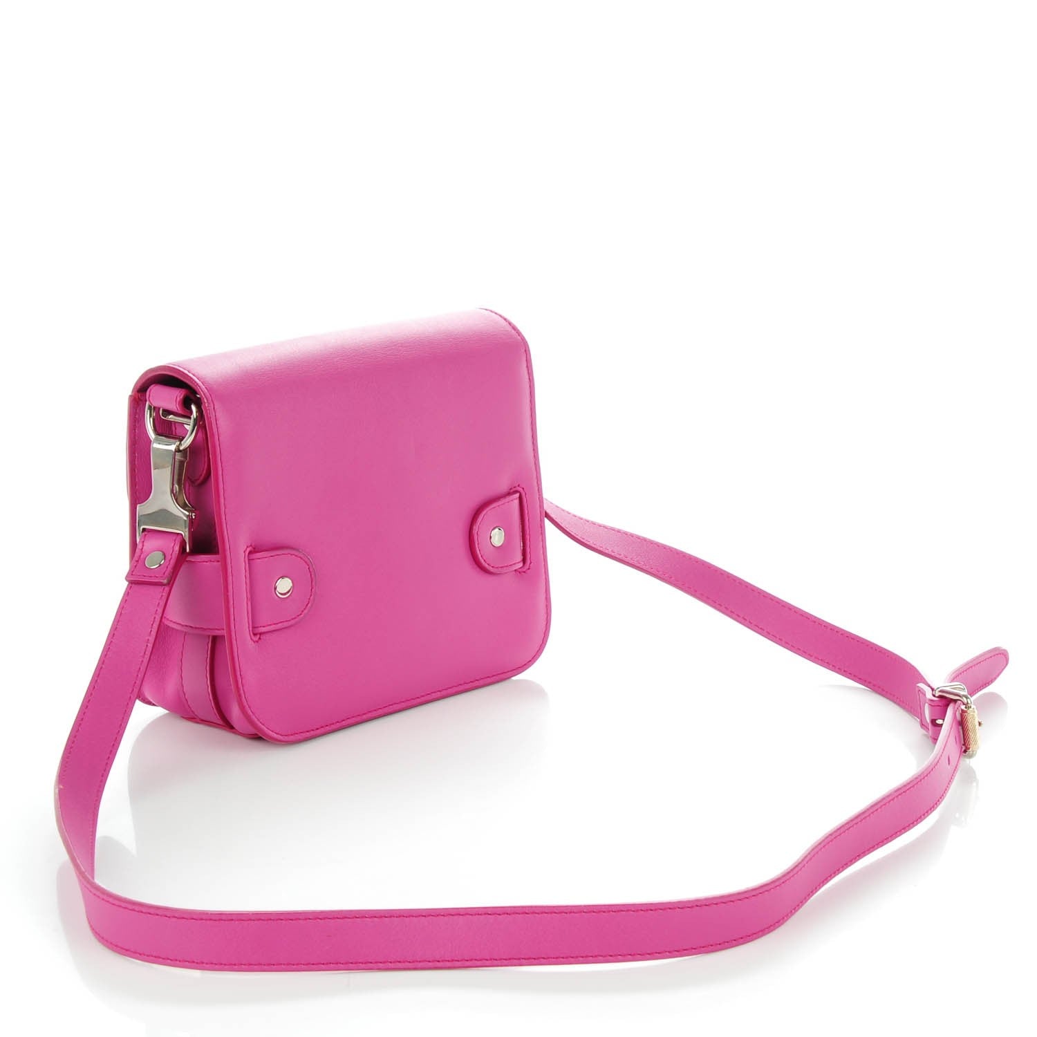 Proenza Schouler Smooth Calfskin Tiny PS11 Classic Shoulder Bag Fuxia 3 of 8