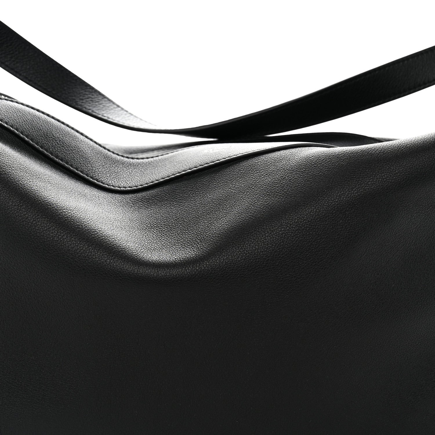 Celine Supple Calfskin Large Romy Shoulder Bag Black 8 of 10