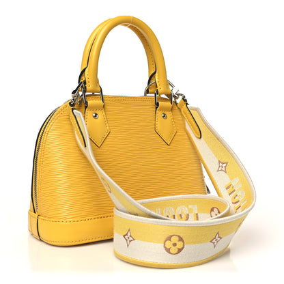 Louis Vuitton Epi Jacquard Alma BB Sunflower 3 of 10
