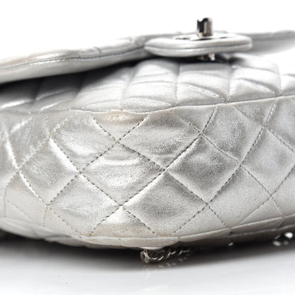 Chanel Metallic Lambskin Quilted Small In Seoul Backpack Silver 6 of 10