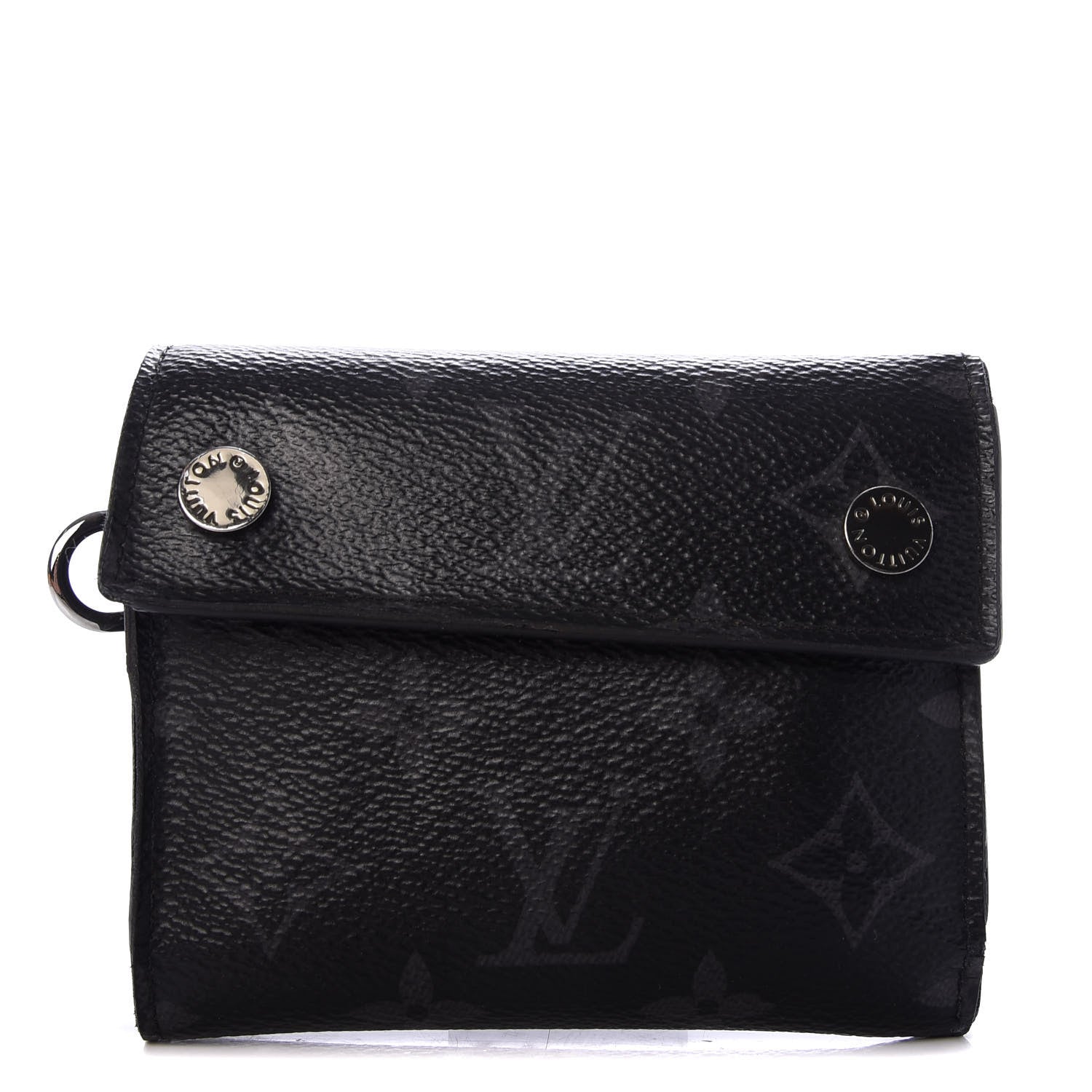Louis Vuitton Monogram Eclipse Rivets Chain Wallet 1 of 9
