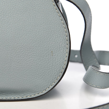 Chloe Calfskin Mini Marcie Round Crossbody Bag Faded Blue 8 of 12