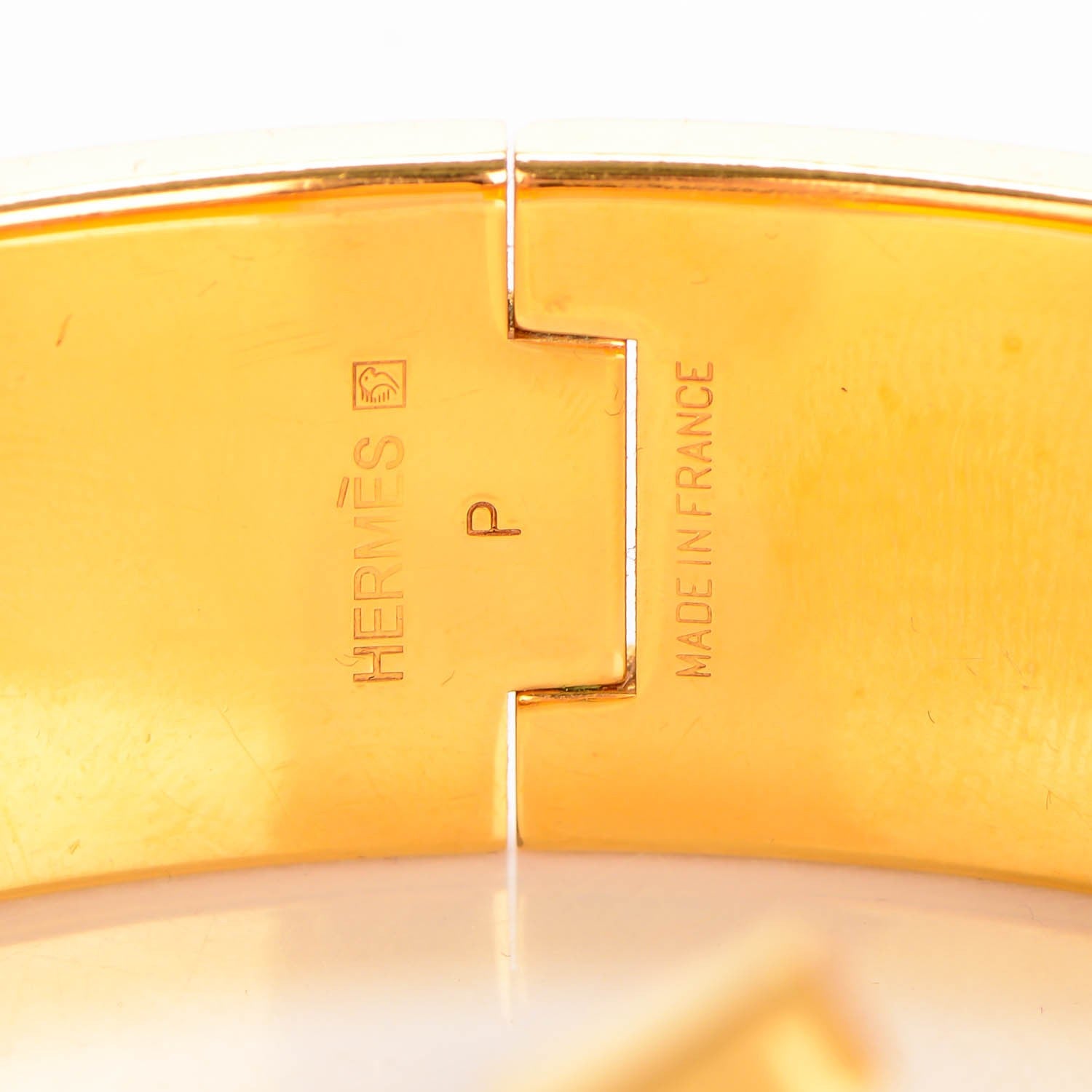 Hermes Enamel Wide Clic Clac H Bracelet GM Vert Praire 5 of 6