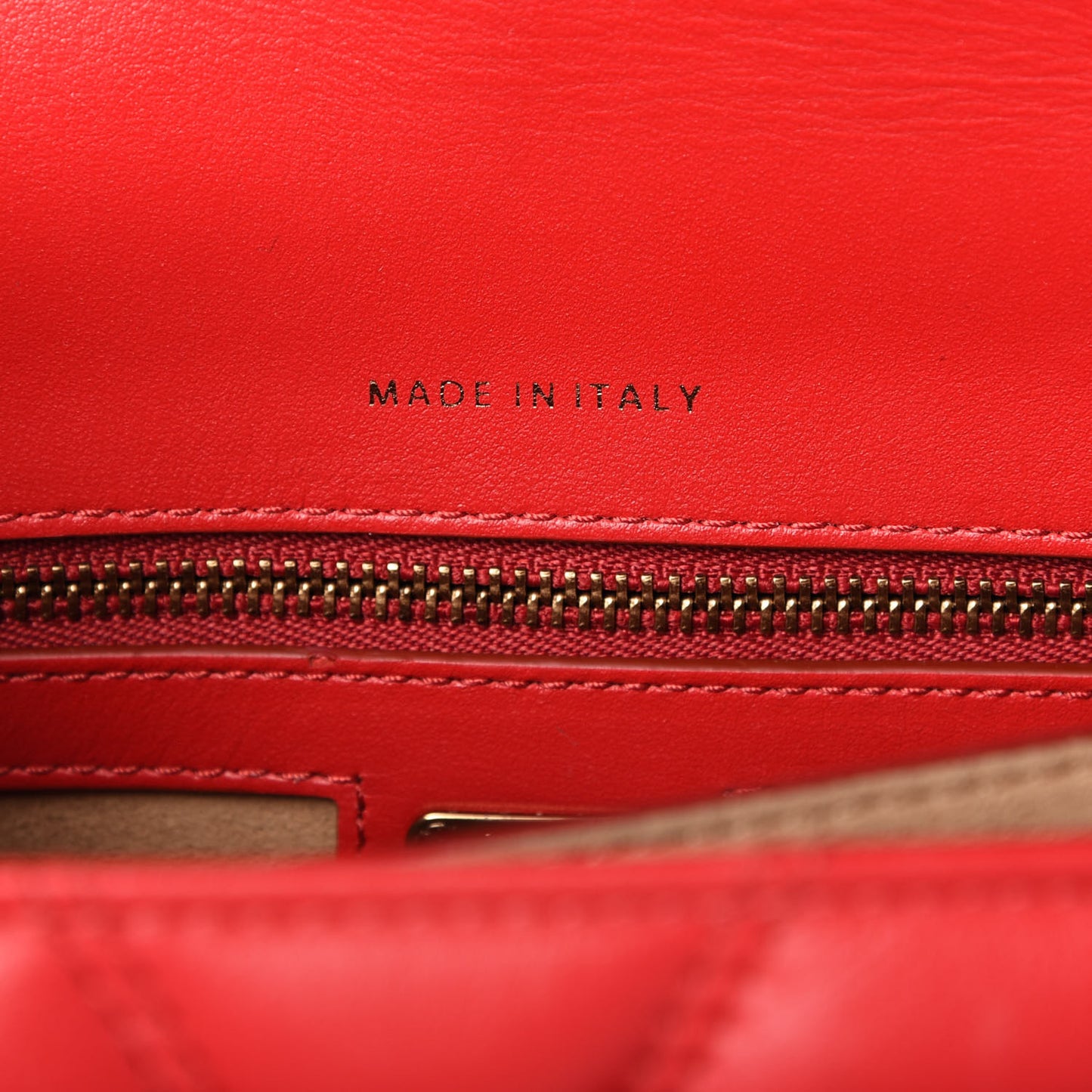 Lambskin Quilted Small Patricia Crossbody Bag Ruby Red