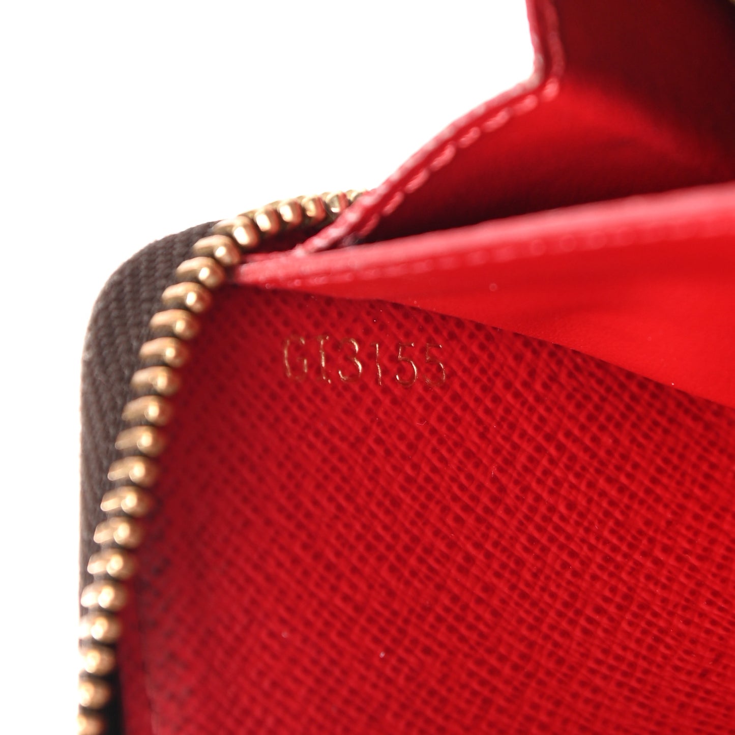 Damier Ebene Clemence Wallet