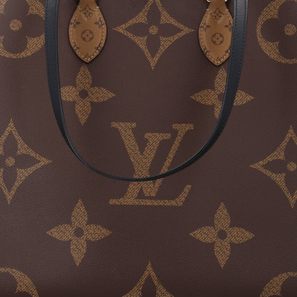 Louis Vuitton Reverse Monogram Giant Onthego GM 7 of 9