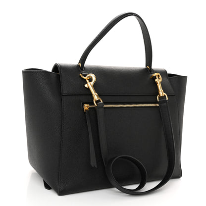 Celine Grained Calfskin Mini Belt Bag Black 3 of 10