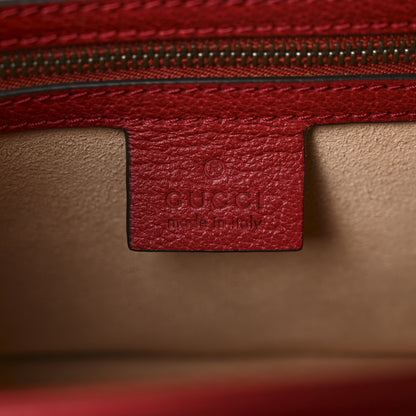 Gucci GG Supreme Monogram Small Queen Margaret Top Handle Bag Red 6 of 10