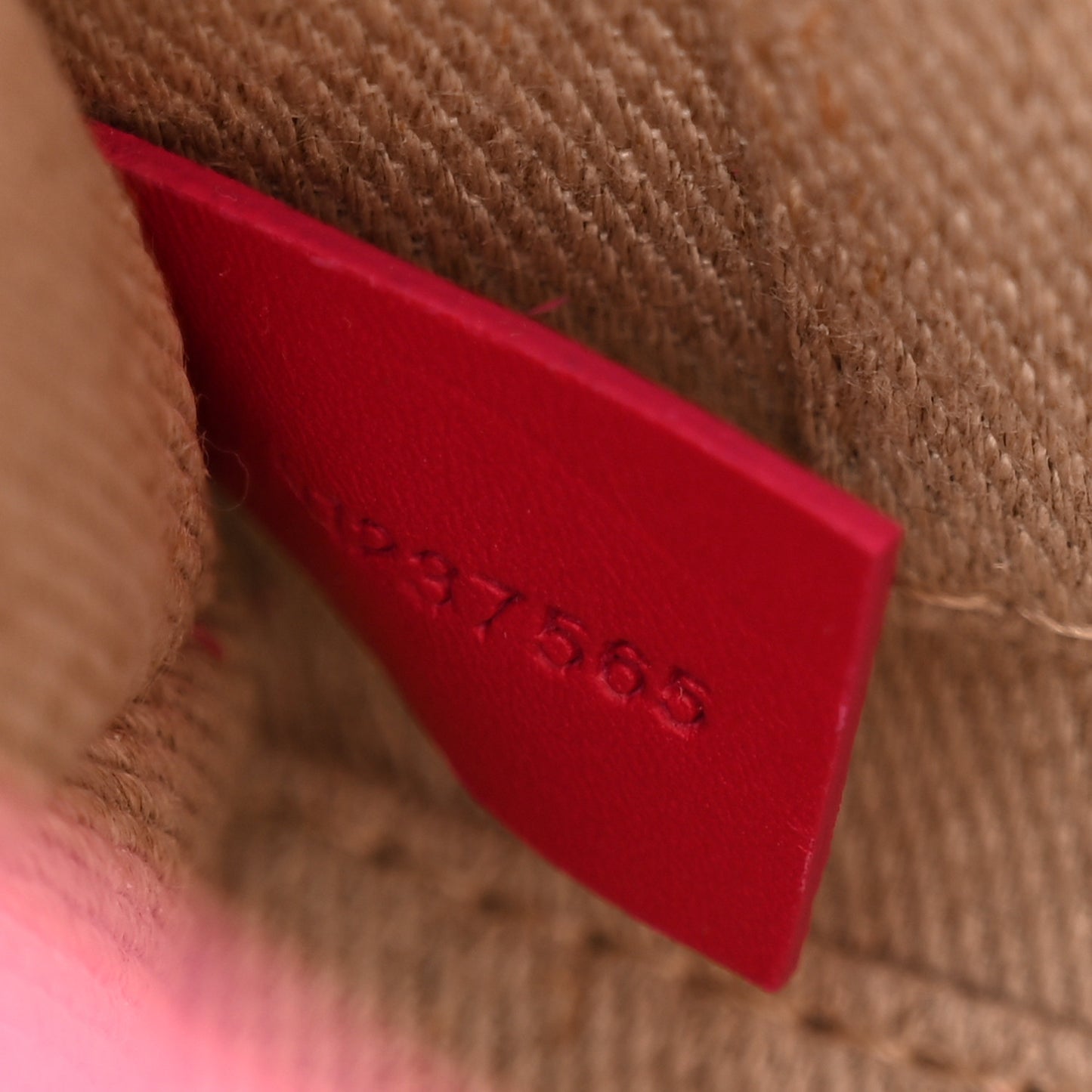 Calfskin Mini Woody Ribbon Tote Fizzy Pink