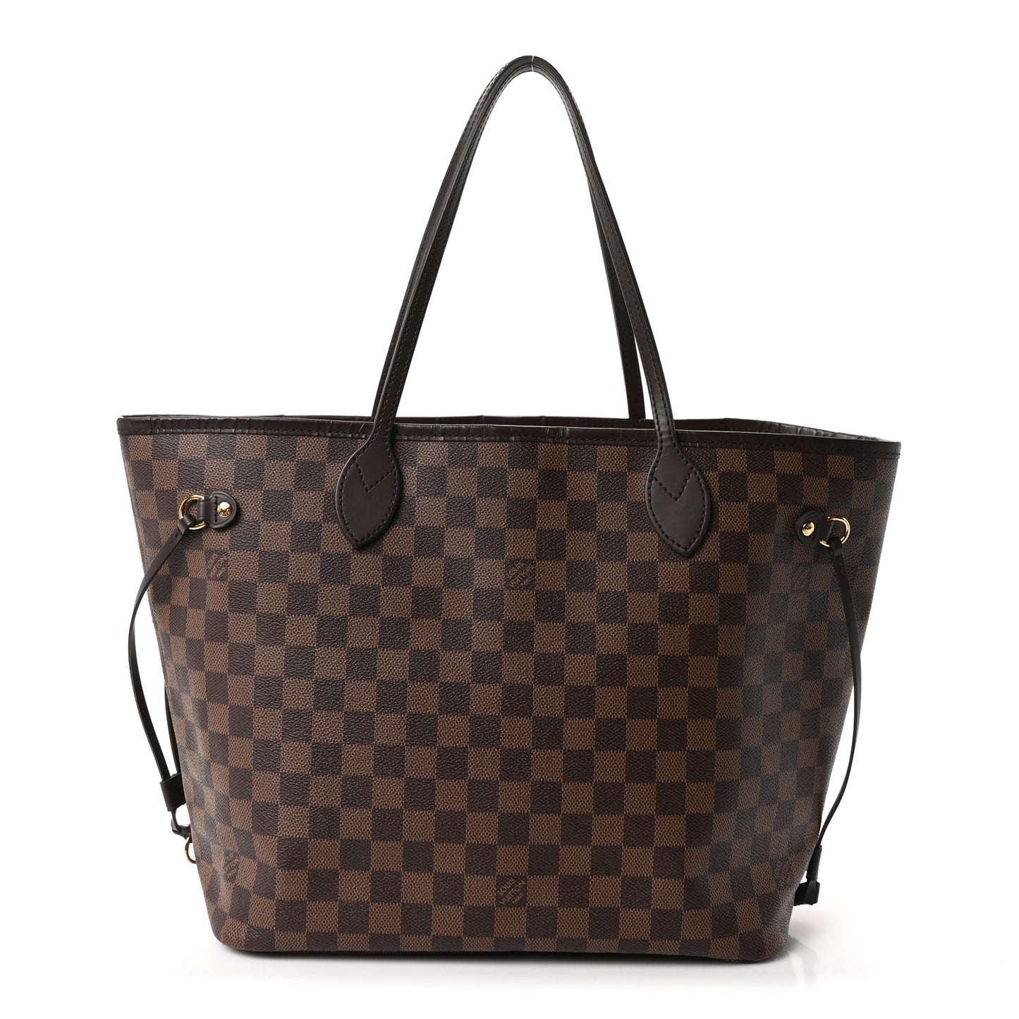 Damier Ebene Neo Neverfull MM Rose Ballerine