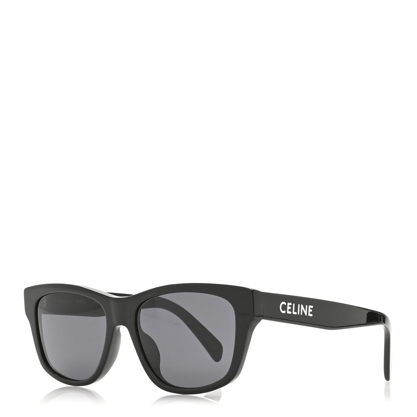 Acetate Square Sunglasses CL40249U-Y Black Black