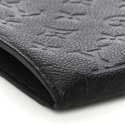 Louis Vuitton Empreinte Pochette Melanie MM Black 8 of 9