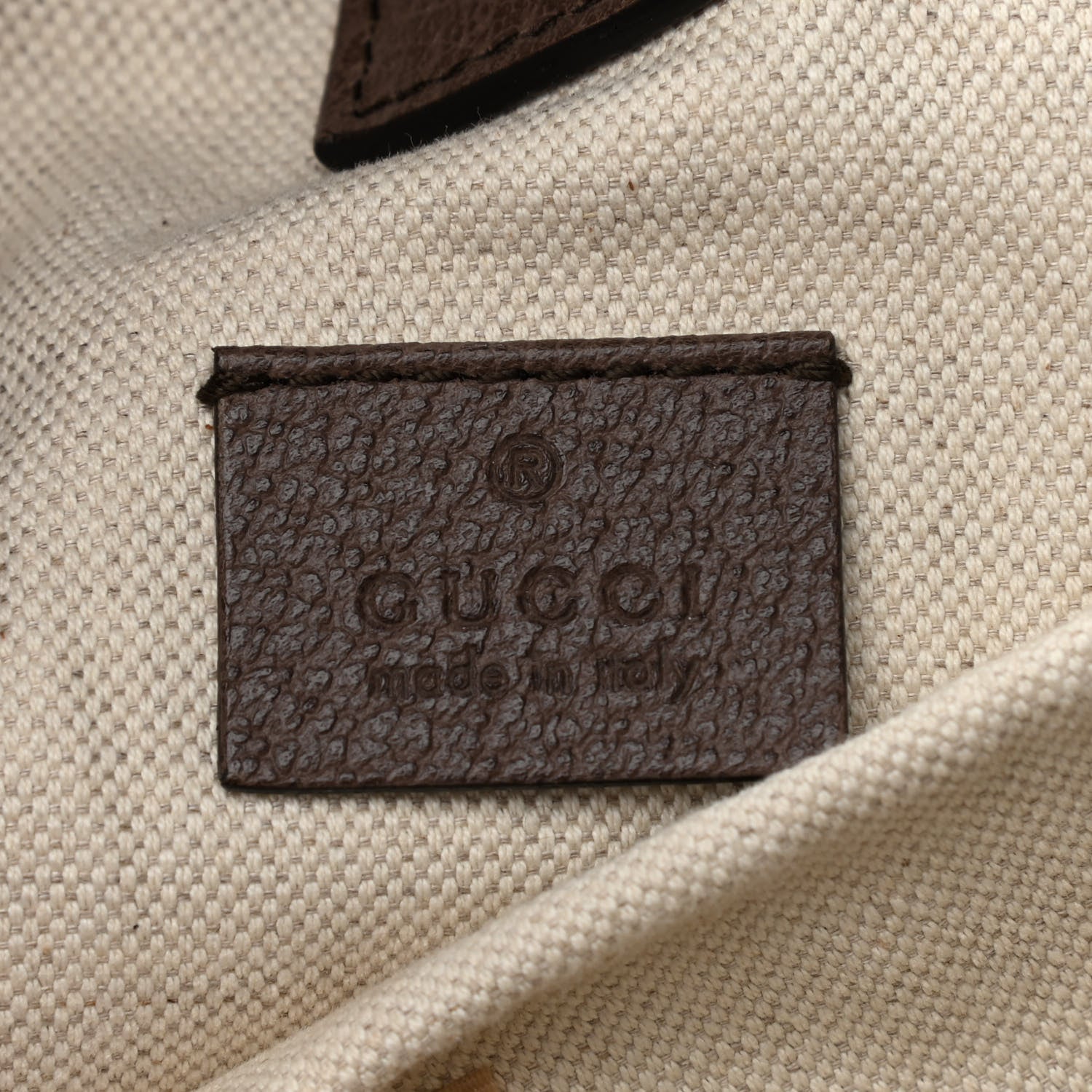 Gucci Soft GG Supreme Monogram Neo Vintage Double Buckle Backpack Beige New Acero Crop 6 of 9