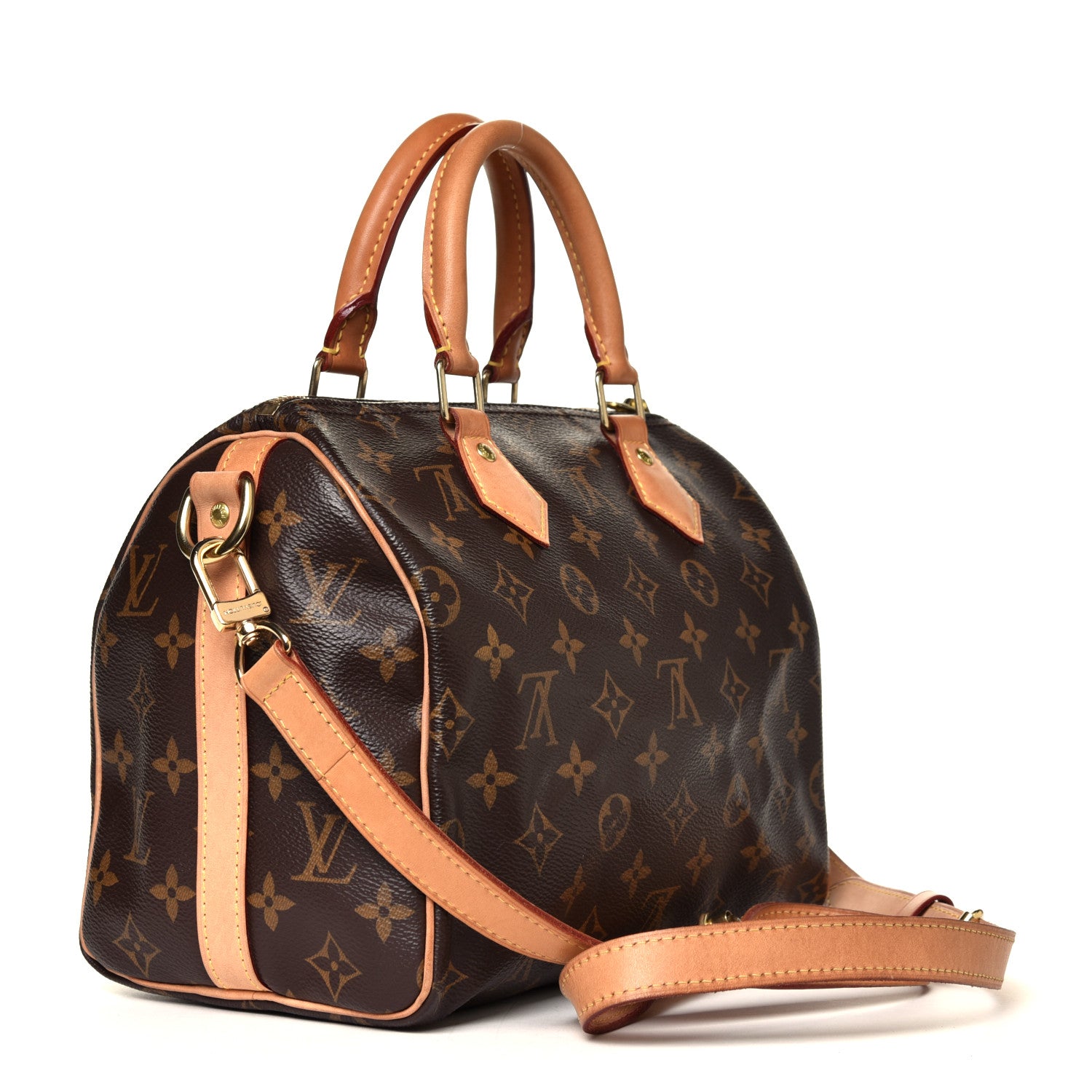 Louis Vuitton Monogram Speedy Bandouliere 25 2 of 5