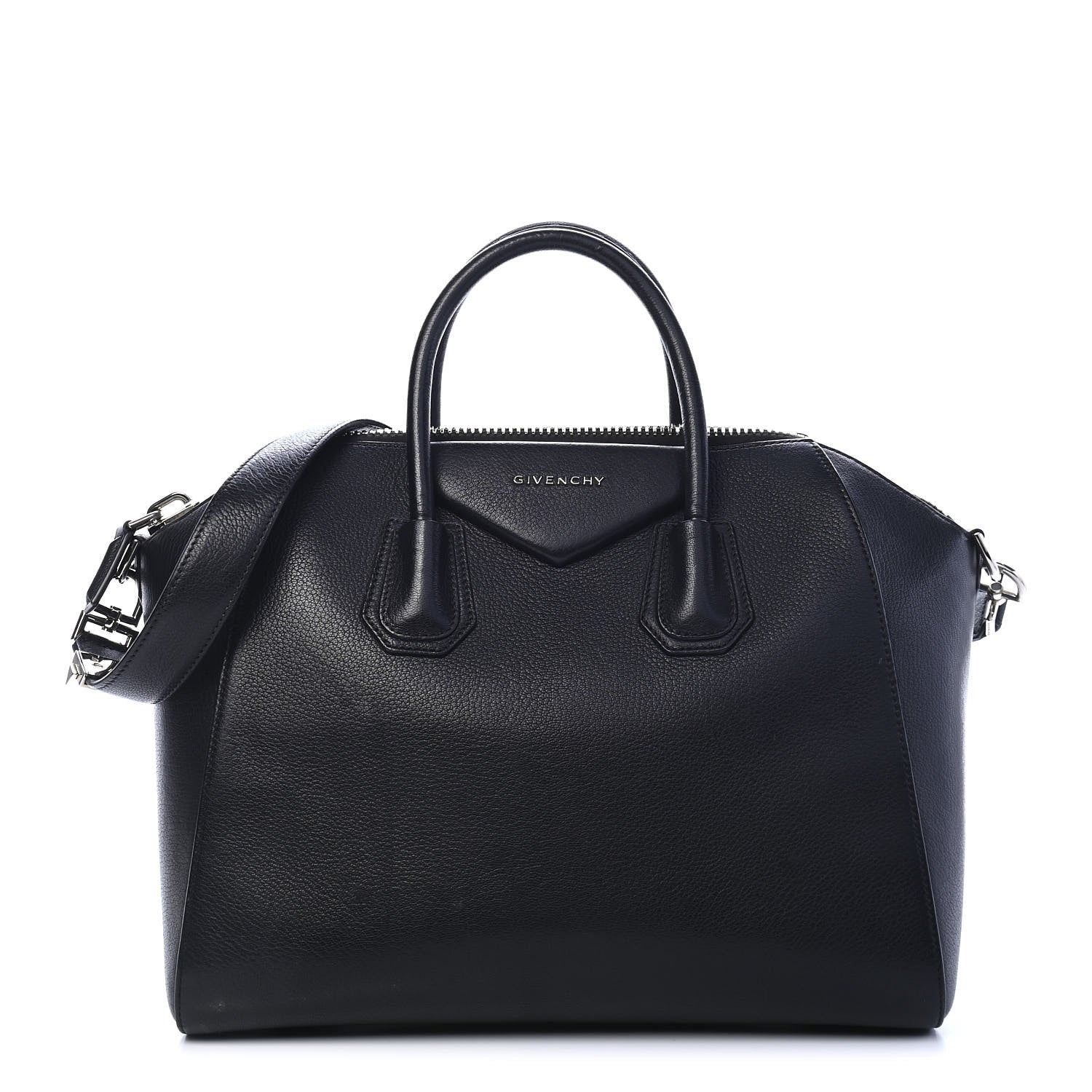 Givenchy Sugar Goatskin Medium Antigona Black 1 of 9