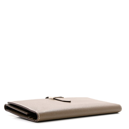 Hermes Epsom Bearn Gusset Wallet Etoupe 4 of 9