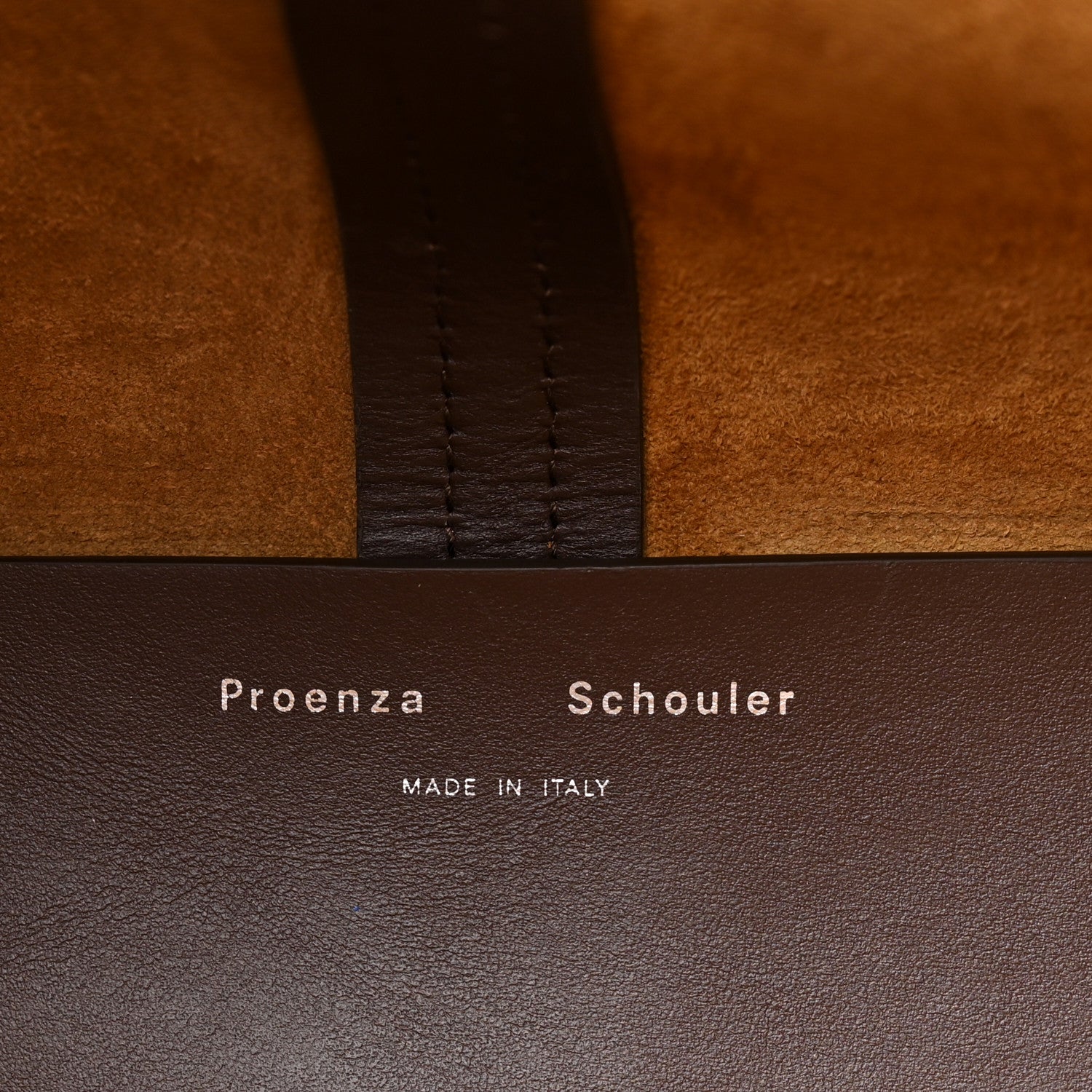 Proenza Schouler Suede Large Chelsea Tote Chocolate 6 of 11