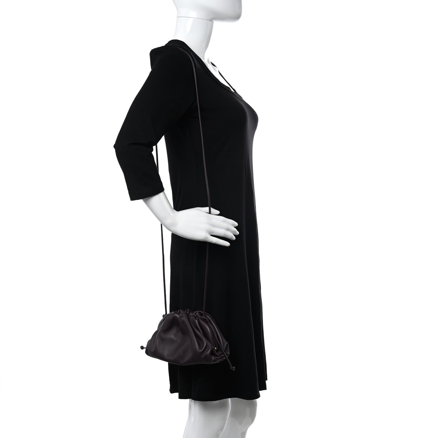Bottega Veneta Butter Calfskin The Mini Pouch Grape 2 of 10