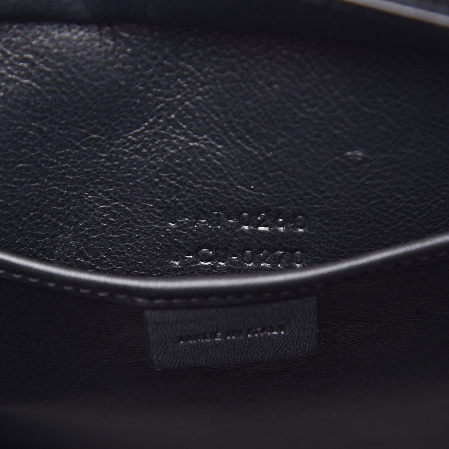 Smooth Calfskin Nano Luggage Black