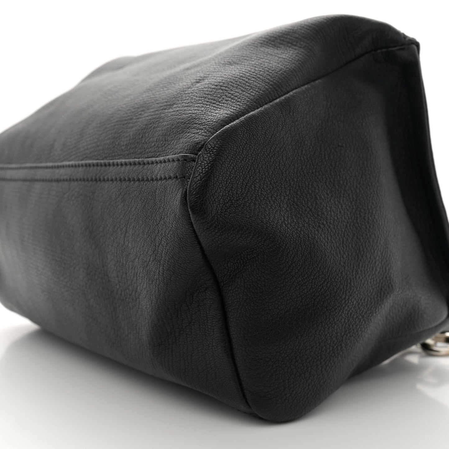 Sugar Goatskin Small Pandora Black