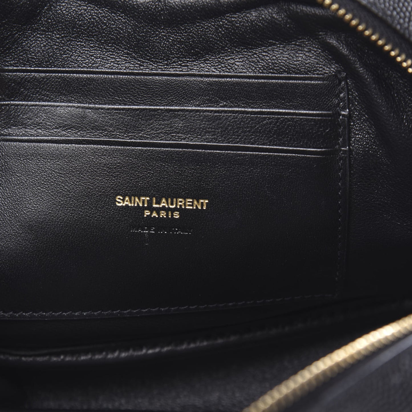 Grain De Poudre Matelasse Monogram Mini Lou Camera Bag Black