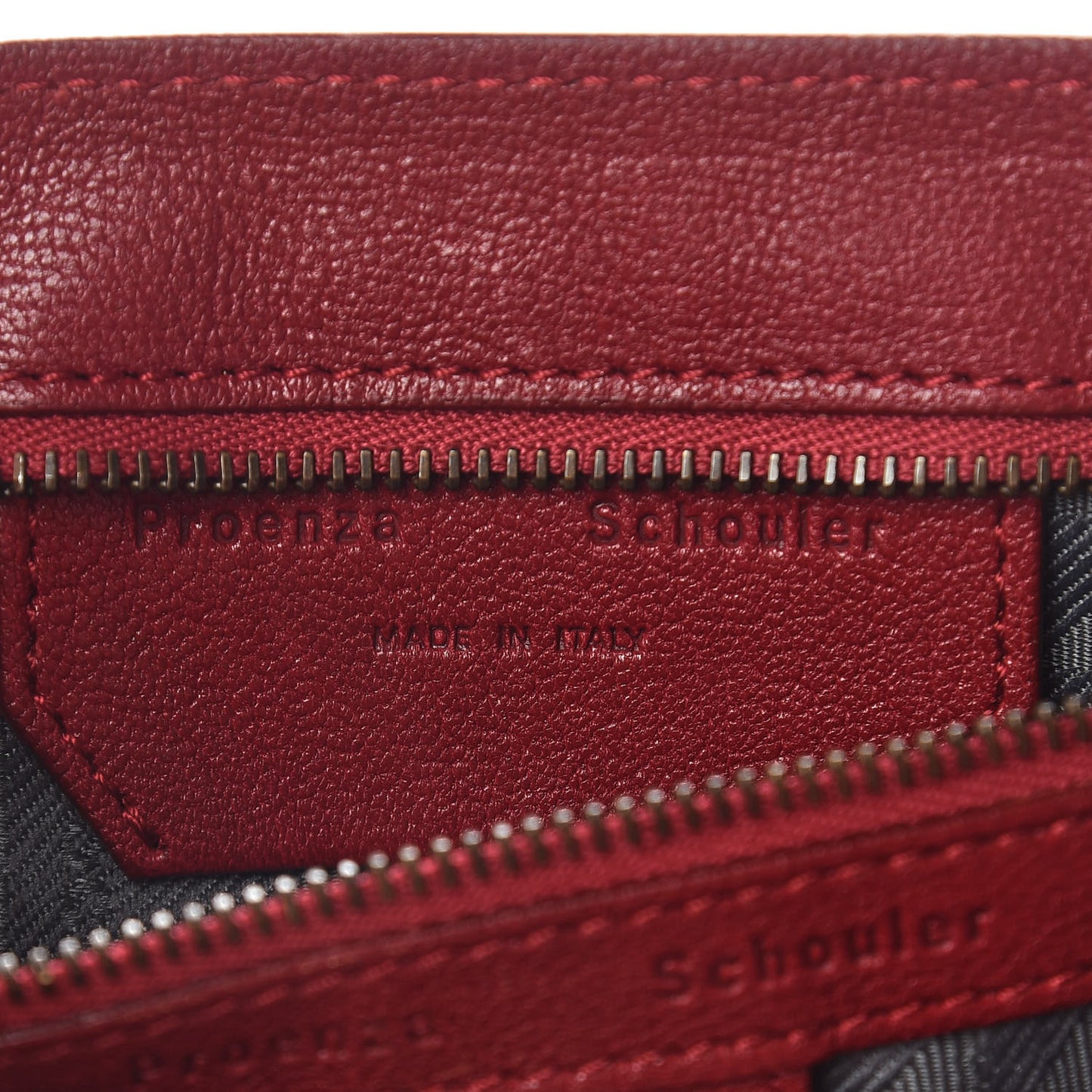 Lambskin Medium PS1 Satchel Chianti