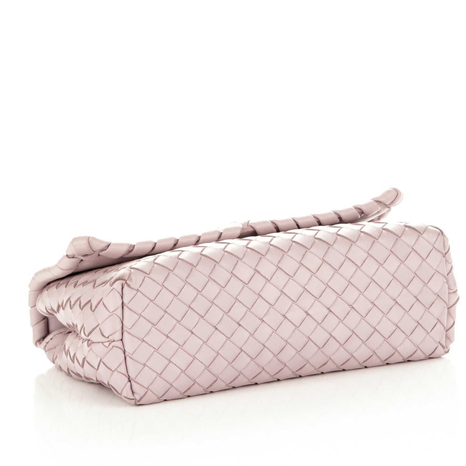 Bottega Veneta Nappa Intrecciato Baby Olimpia Shoulder Bag Rose Buvard 4 of 9