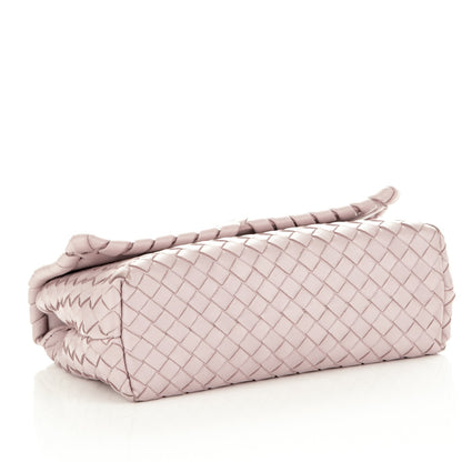 Bottega Veneta Nappa Intrecciato Baby Olimpia Shoulder Bag Rose Buvard 4 of 9