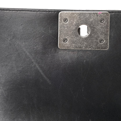 Chanel Galuchat Stingray Small Boy Flap Black 14 of 17