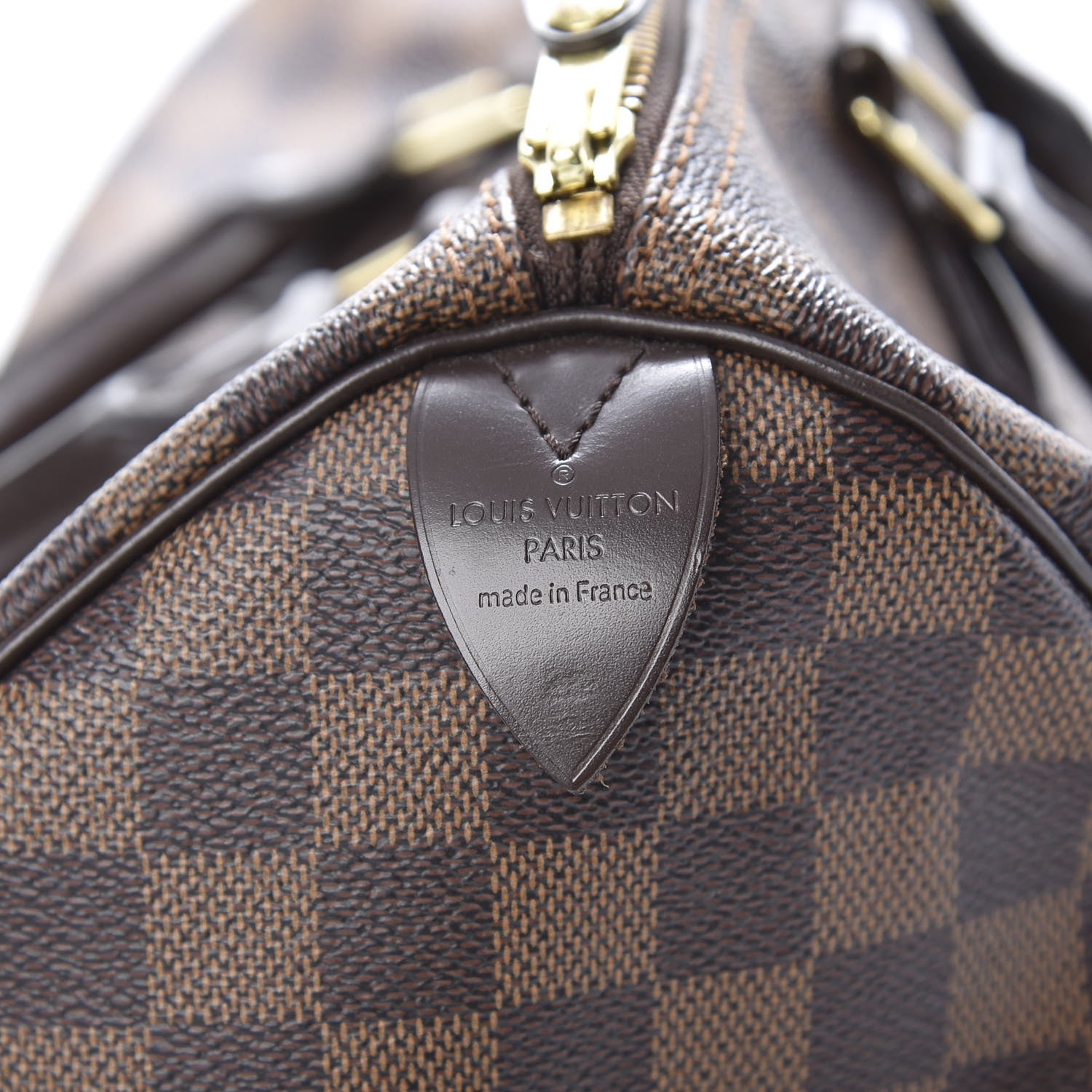 Louis Vuitton Damier Ebene Speedy 30 6 of 15