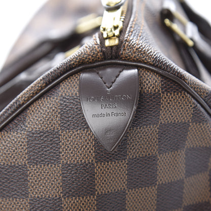 Louis Vuitton Damier Ebene Speedy 30 6 of 15