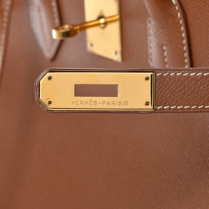 Hermes Courchevel Birkin 35 Gold 9 of 39