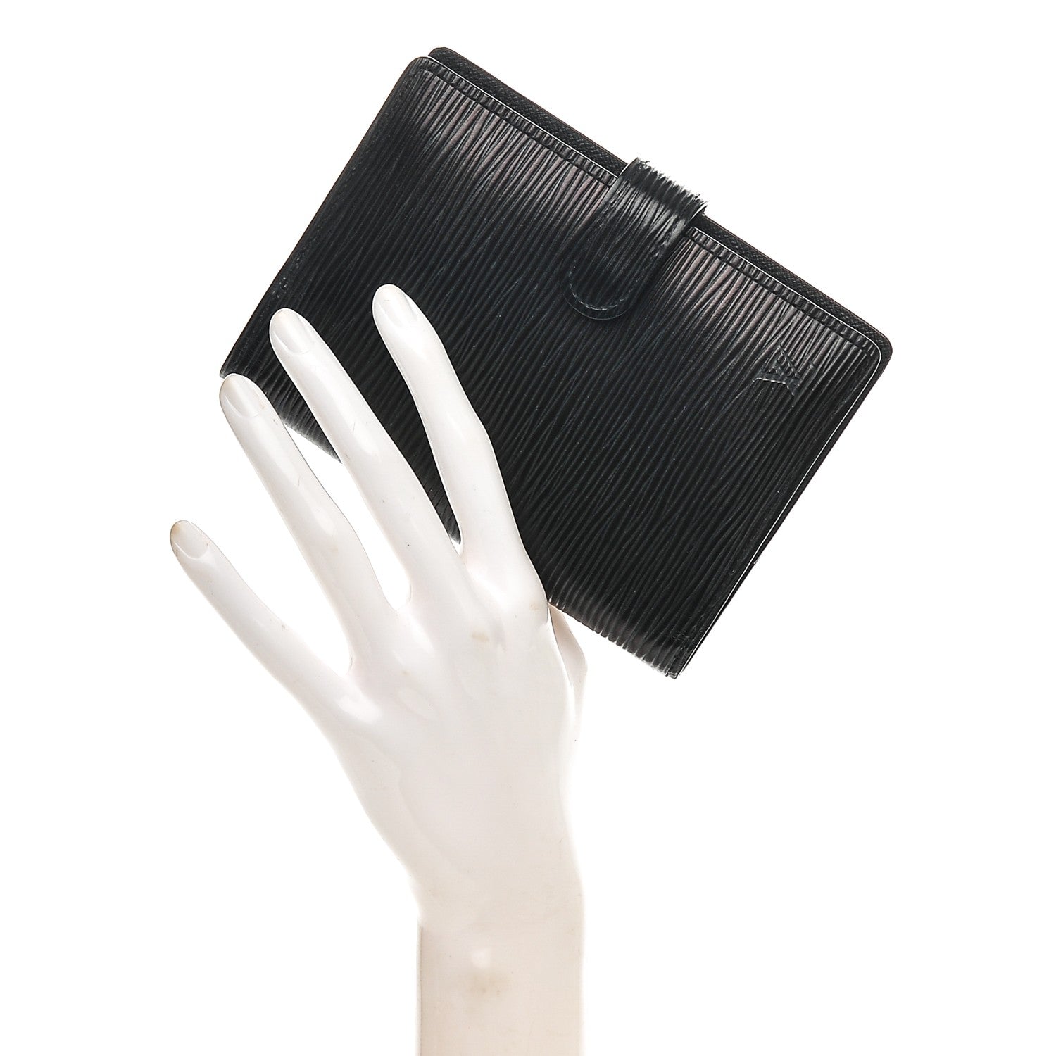 Louis Vuitton Epi Small Ring Agenda Cover Black 2 of 6