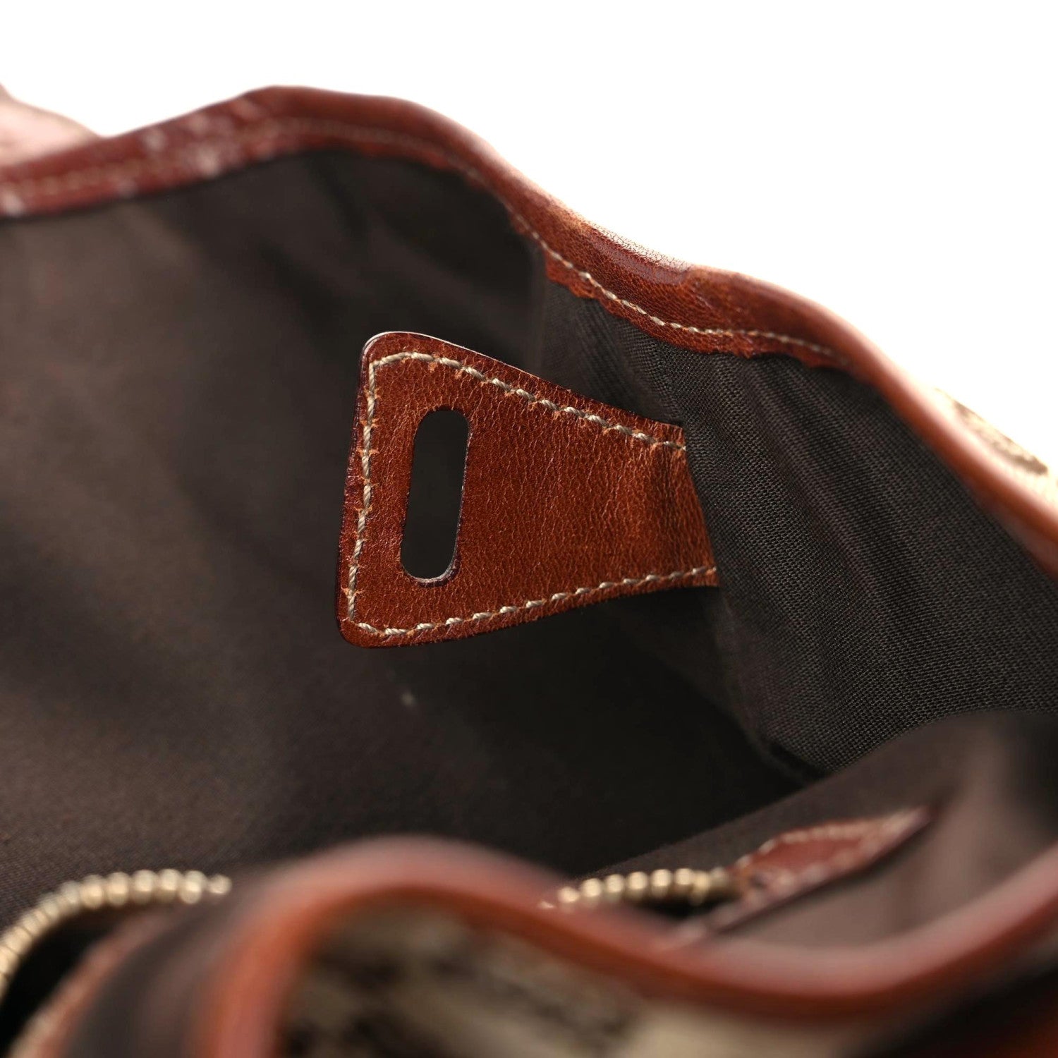 Gucci Monogram Medium Pelham Shoulder Bag Brown 19 of 20