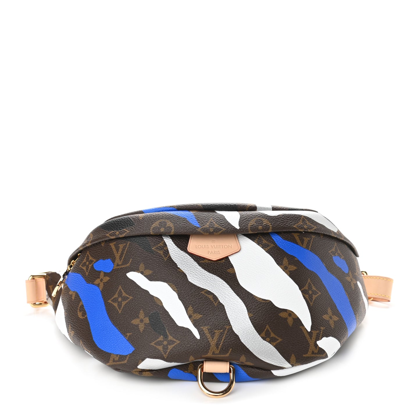 X LOL Monogram Bumbag Blue Silver