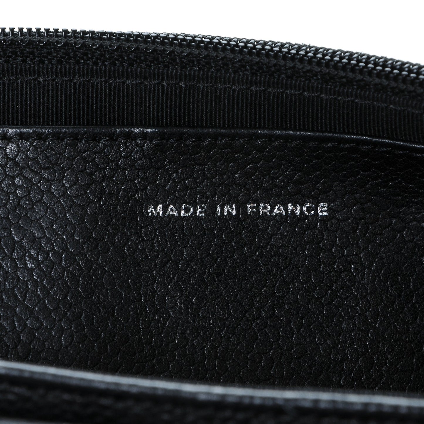 Caviar Half Moon Wallet On Chain WOC Black