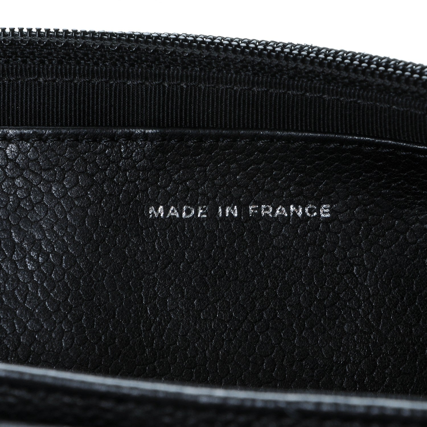 Chanel Caviar Half Moon Wallet On Chain WOC Black 8 of 9