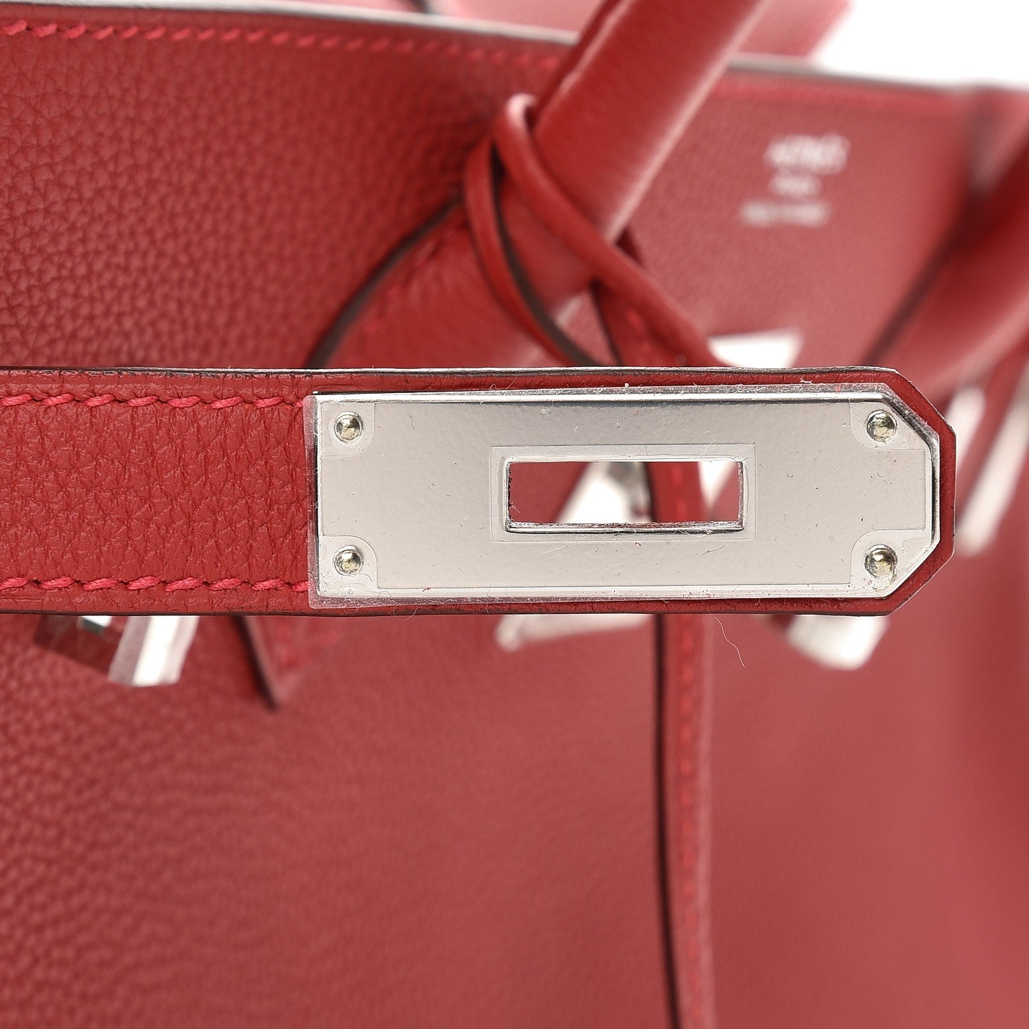 Hermes Togo Birkin 30 Rouge Vif 15 of 33