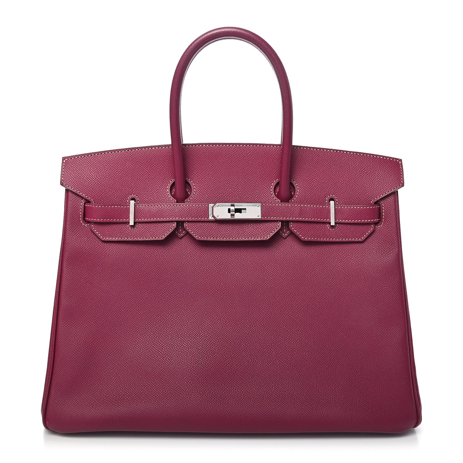 Hermes Epsom Candy Birkin 35 Tosca Rose Tyrien 1 of 10