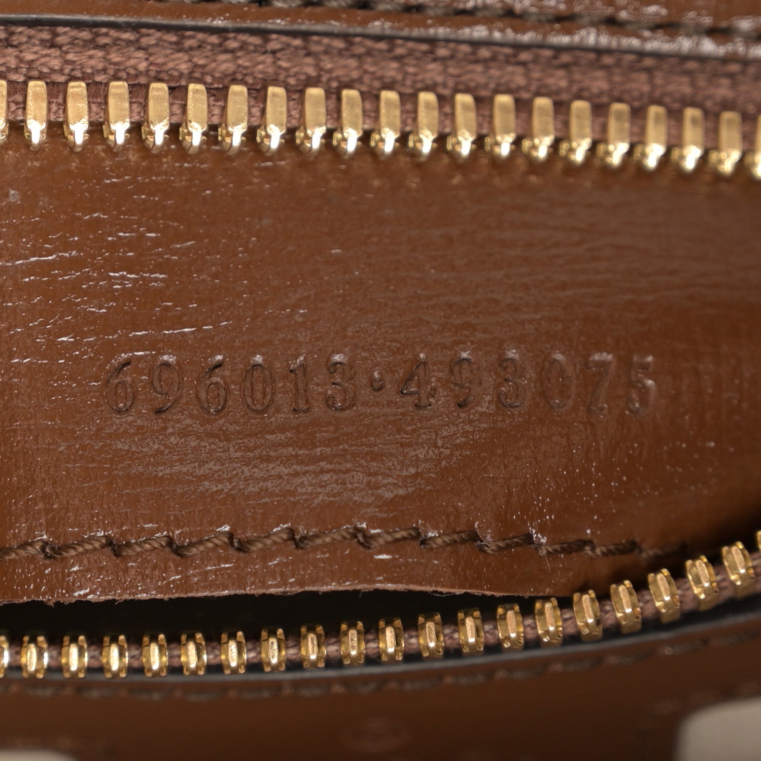 Gucci GG Supreme Monogram Azalea Calfskin Medium Retro Interlocking G Buckle Backpack Beige Ebony Brown Sugar 7 of 11