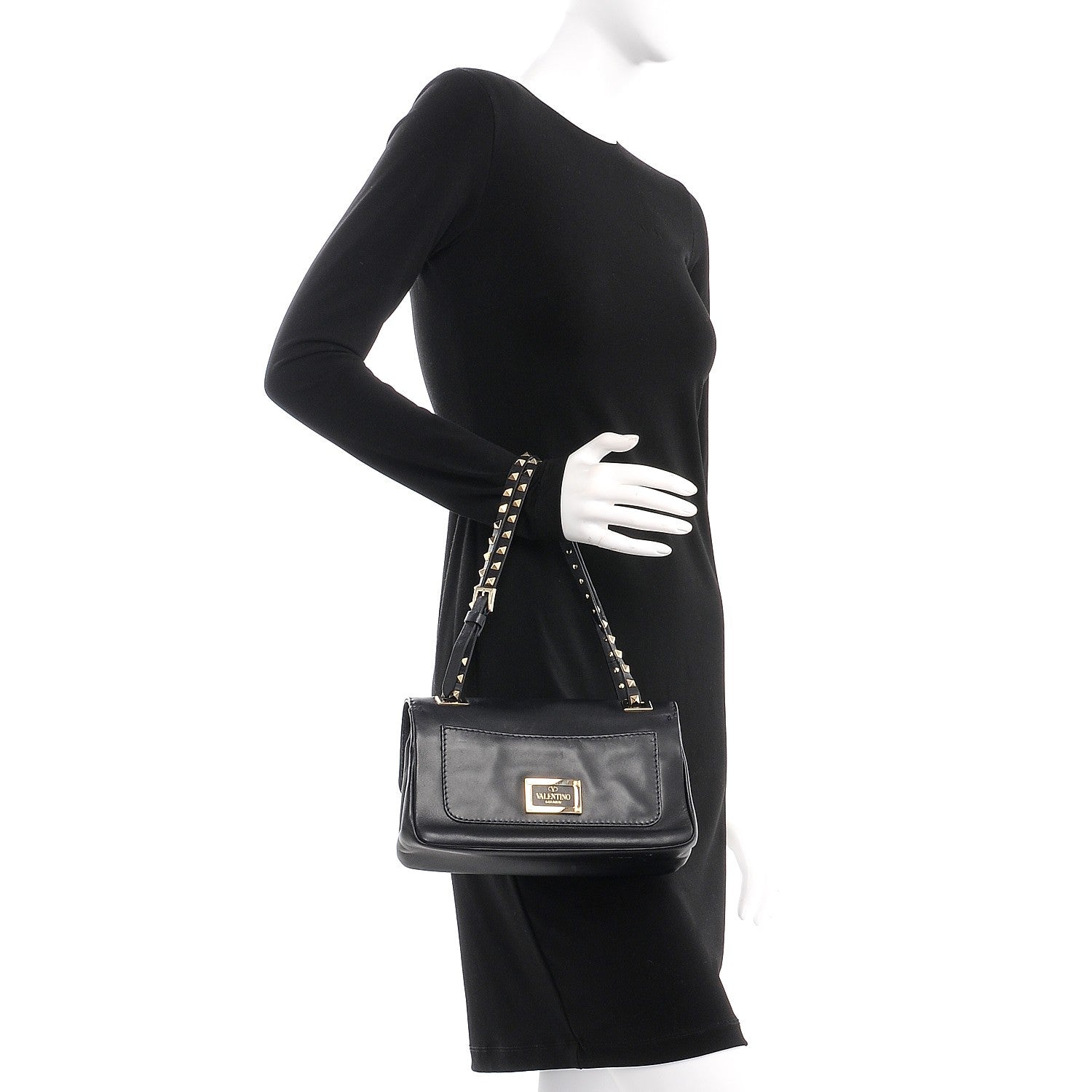 Chanel Vinyl Graphic Edge Flap Bag Black 11 of 11
