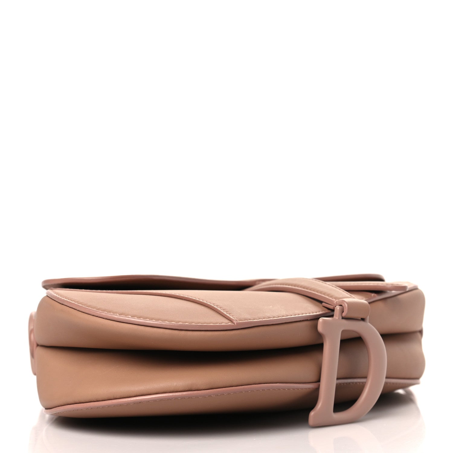 Christian Dior Ultra Matte Calfskin Saddle Bag Blush 4 of 11