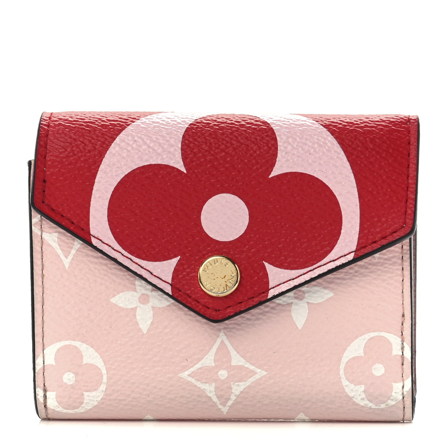 Monogram Giant Zoe Wallet Rouge Rose