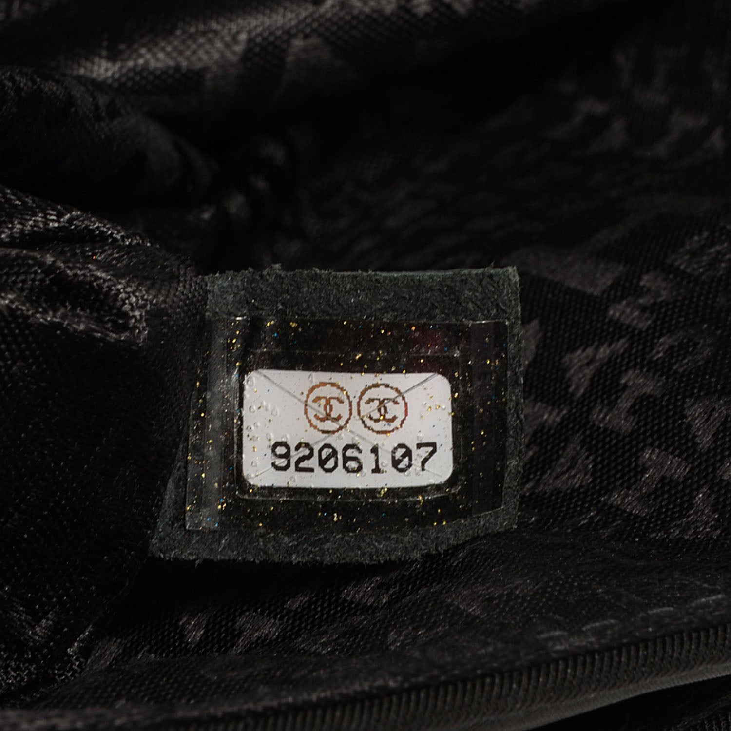 Chanel Jersey Quilted Mademoiselle Messenger Flap Bag Black 7 of 8