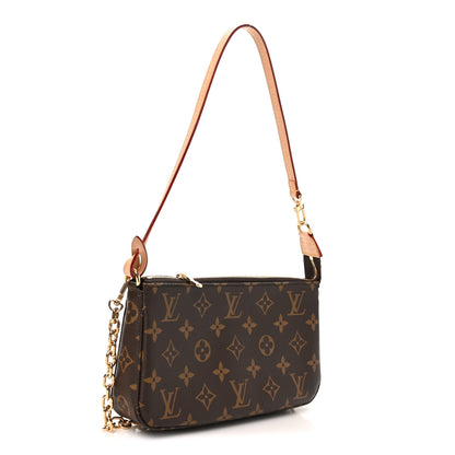 Louis Vuitton Monogram Chain Pochette Accessories 2 of 9