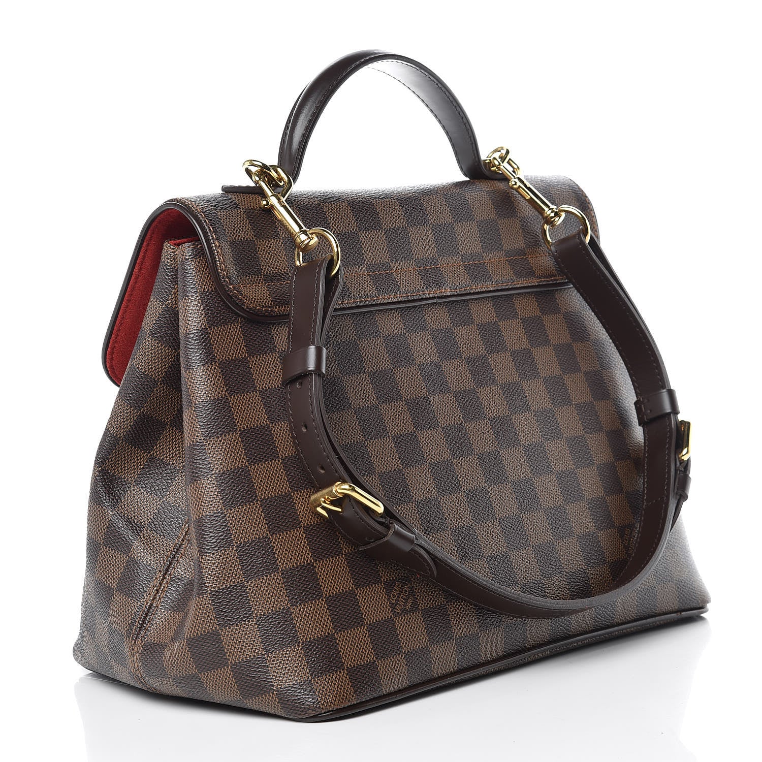 Louis Vuitton Damier Ebene Bergamo MM 3 of 9